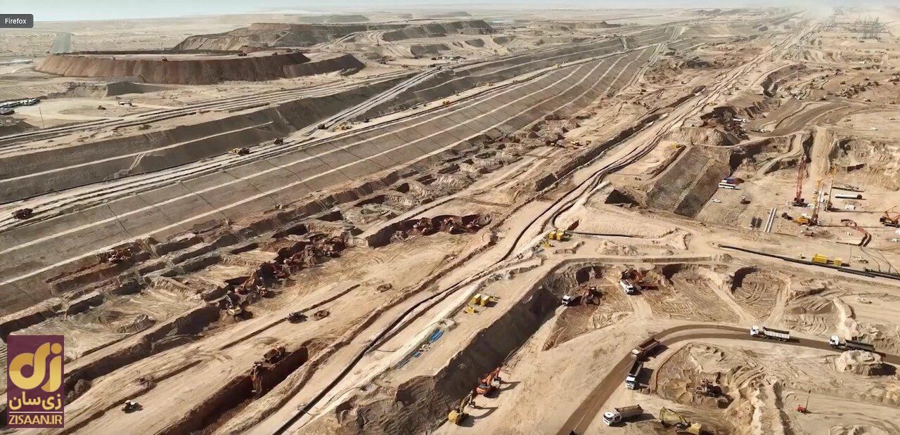 تصاویر | پیشرفت حیرت‌انگیز پروژه جاه‌طلبانه شهر لاین بن‌سلمان