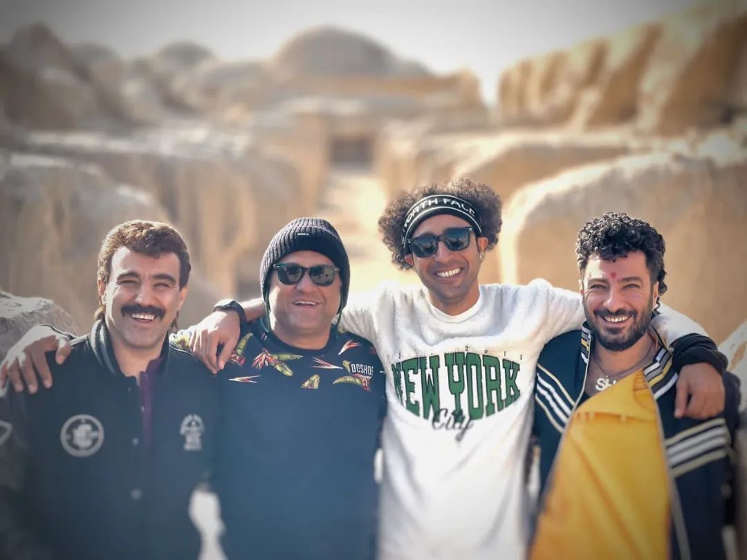 قاب جالب و مشترک رامبد و نوید و تنابنده قاب جالب و مشترک رامبد و نوید و تنابنده