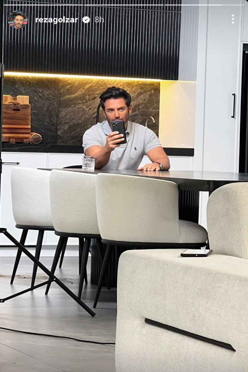 دکوراسیون شیک خانه محمدرضا گلزار در دبی