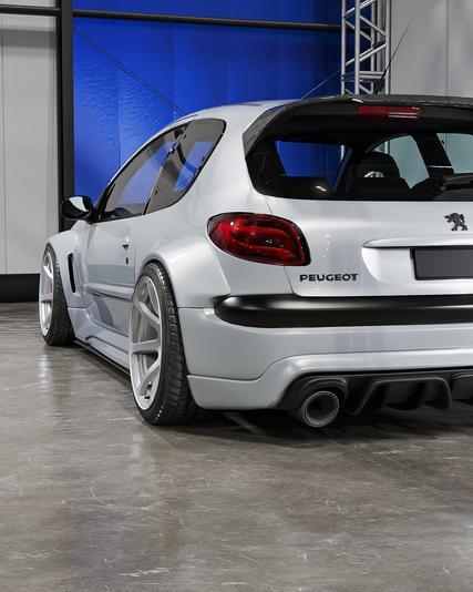 (تصاویر) پژو ۲۰۶ با یک ظاهر کاملاً جدید رونمایی شد