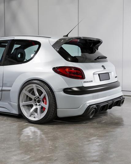 (تصاویر) پژو ۲۰۶ با یک ظاهر کاملاً جدید رونمایی شد