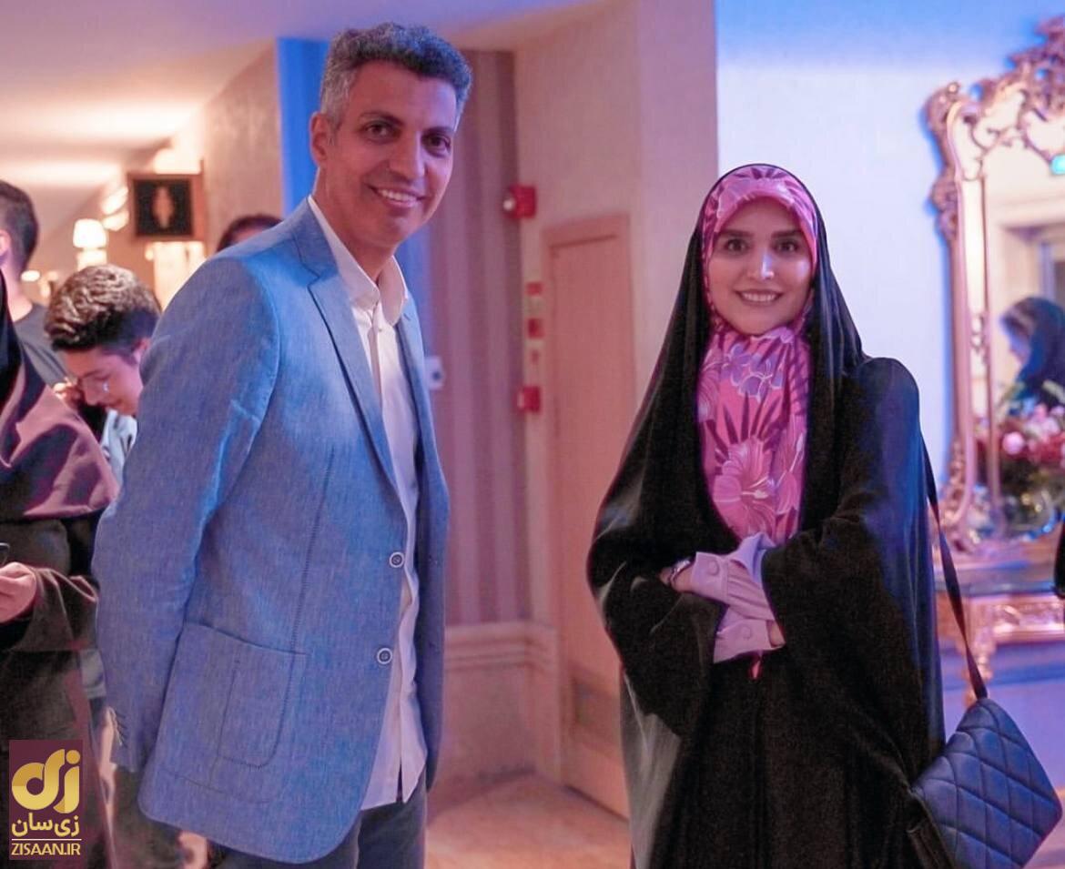 عکس | تصویری از دیدار عادل فردوسی‌پور با مژده لواسانی