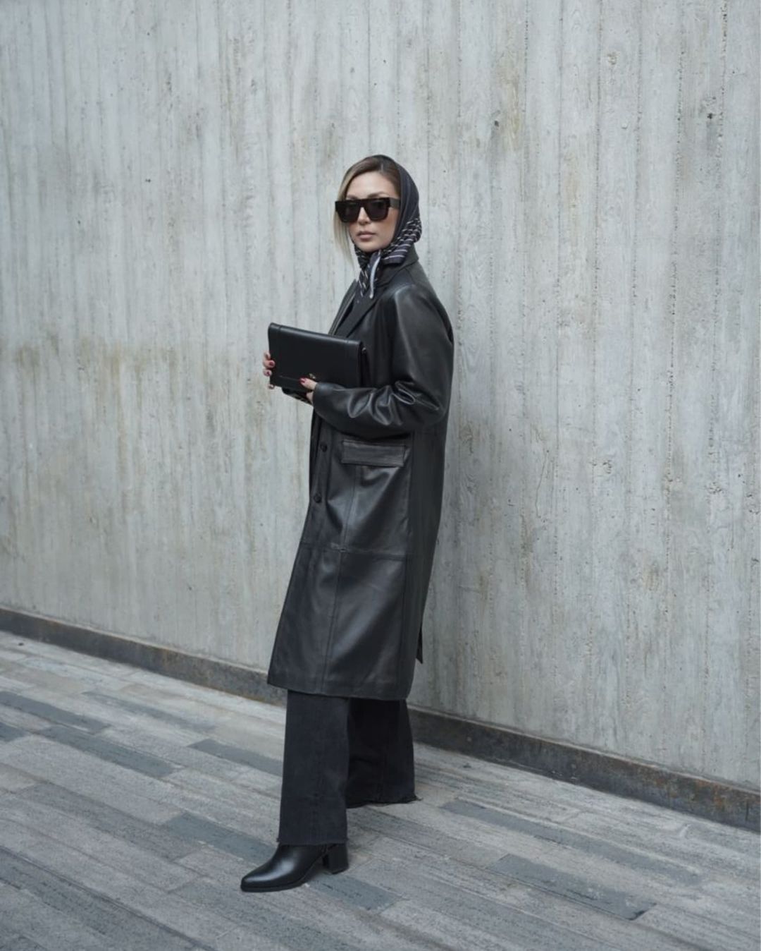 تیپ پاییزی همسر بهرام رادان دل همه را برد