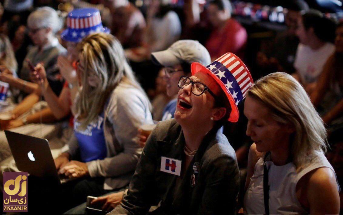 تصاویر | اشک‌های تلخ طرفداران هریس بعد از شکست در انتخابات