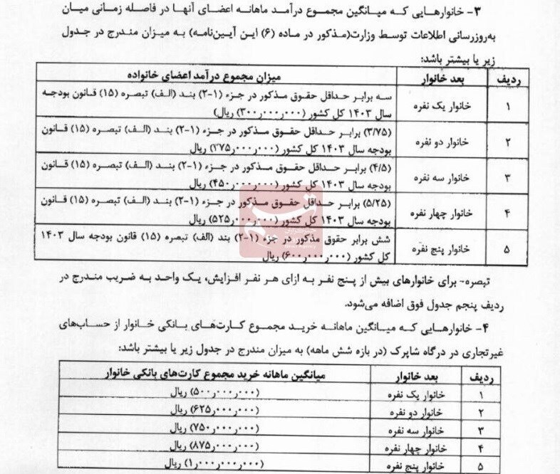 ملاک‌های جدید حذف یارانه اعلام شد/ اگر در این ۶ گروه هستید با یارانه خداحافظی کنید