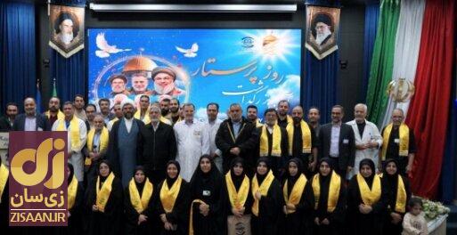 تصاویری از سردار قاآنی با لباس غیرنظامی در بیمارستان بقیة‌الله