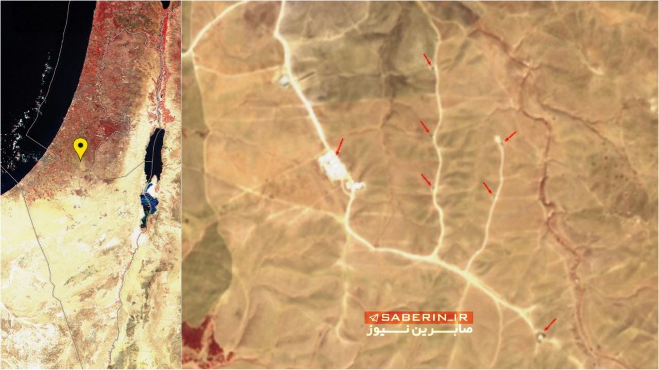 عکس | موقعیت و مکان دقیق استقرار سامانه تاد در اسرائیل