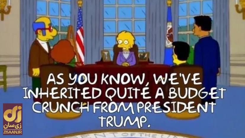 وقتی ترامپ «پیشگویی» سیمپسون‌ها را بی‌اعتبار کرد!