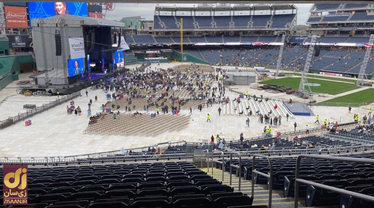 عکس | تصویری عجیب و باورنکردنی از تجمع حامیان اسرائیل در آمریکا