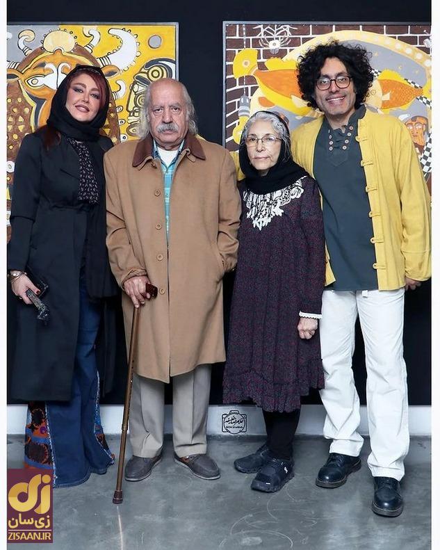 عکس | تصویری جدید از  خانواده گلشیفته فراهانی که از پیر شدن پدر و مادرش حکایت دارد