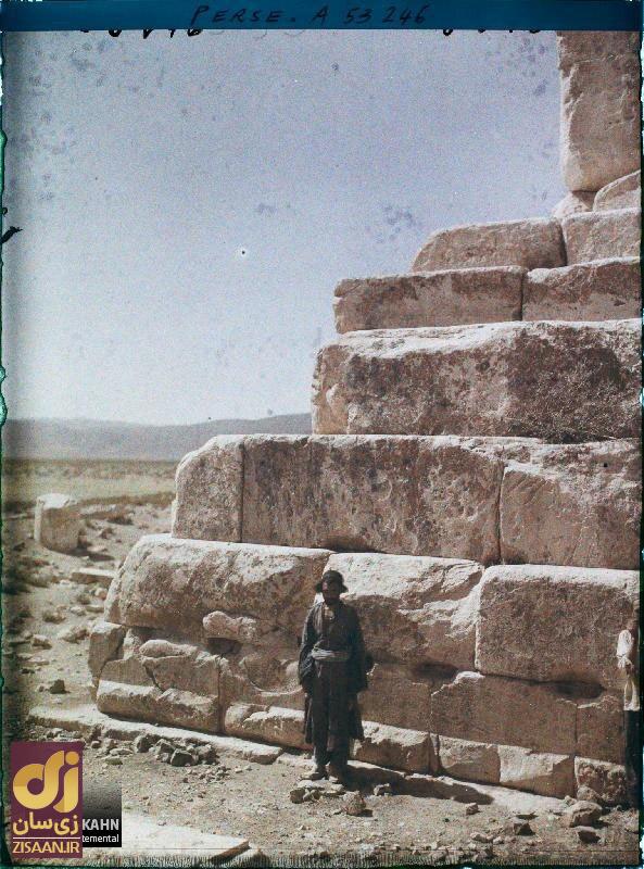 (تصاویر) اولین تصاویر از آرامگاه کوروش در سال ۱۳۱۶ خورشیدی