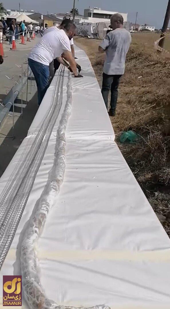 تصاویر | پخت کباب ۷۵ متری که رکورد گینس را شکست! تصاویر | پخت کباب ۷۵ متری که رکورد گینس را شکست!