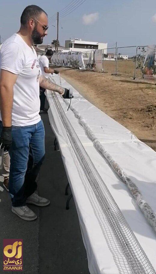 تصاویر | پخت کباب ۷۵ متری که رکورد گینس را شکست! تصاویر | پخت کباب ۷۵ متری که رکورد گینس را شکست!