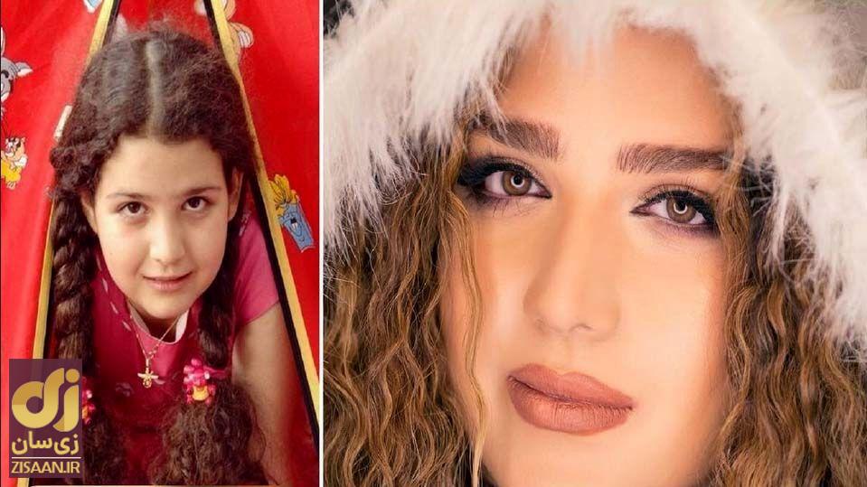 تصاویر باورنکردنی از روژان آریامنش دختر کوچک آثار مهران مدیری