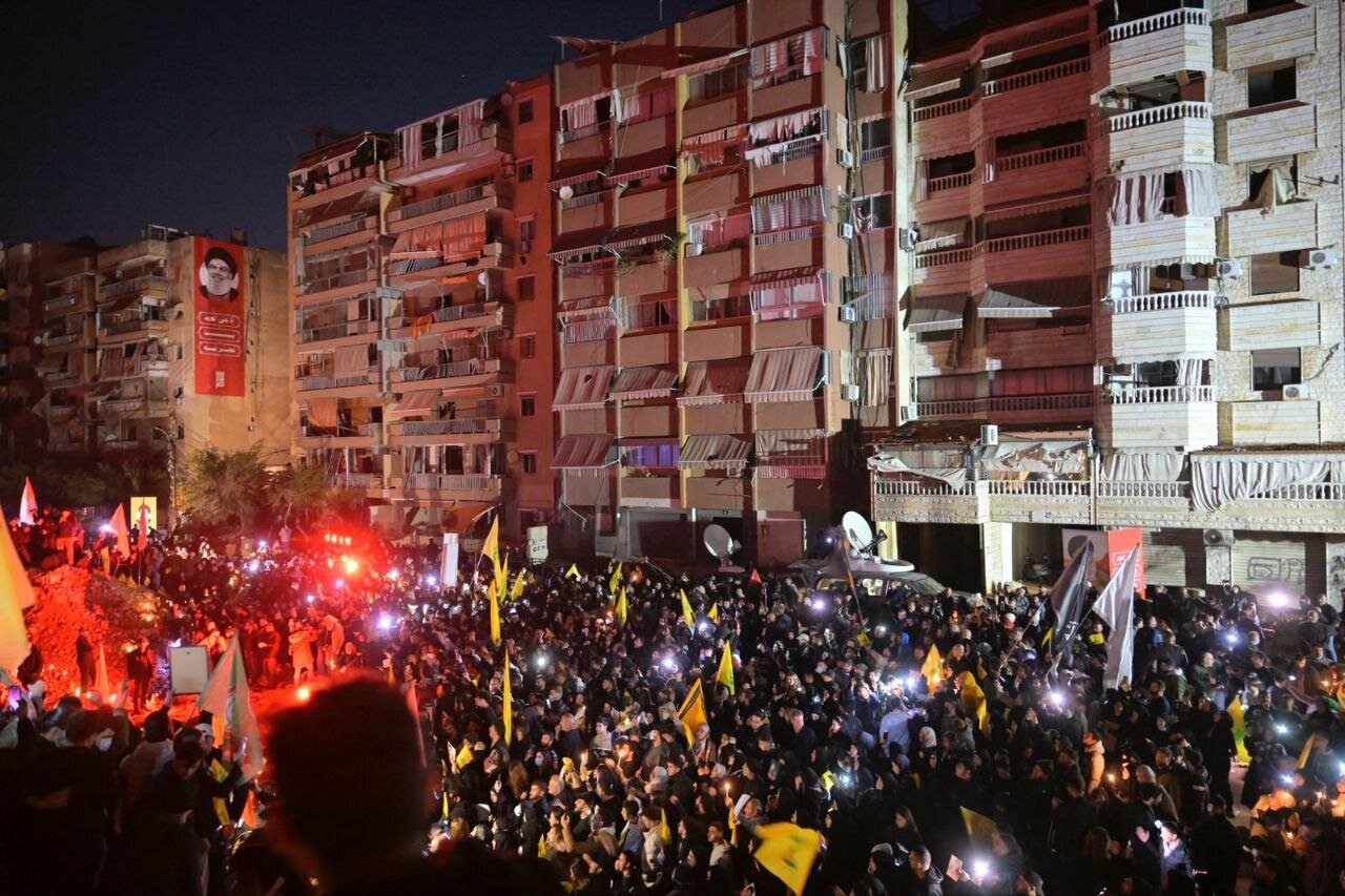 (تصاویر) برای نخستین بار؛ گشایش محل شهادت سیدحسن نصرالله به روی مردم (تصاویر) برای نخستین بار؛ گشایش محل شهادت سیدحسن نصرالله به روی مردم