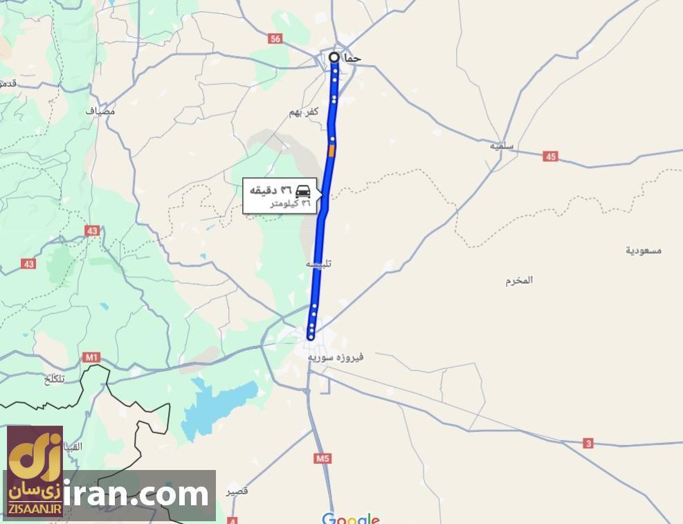 نیرو‌های تحریرالشام با دمشق چقدر فاصله دارند؟ + نقشه