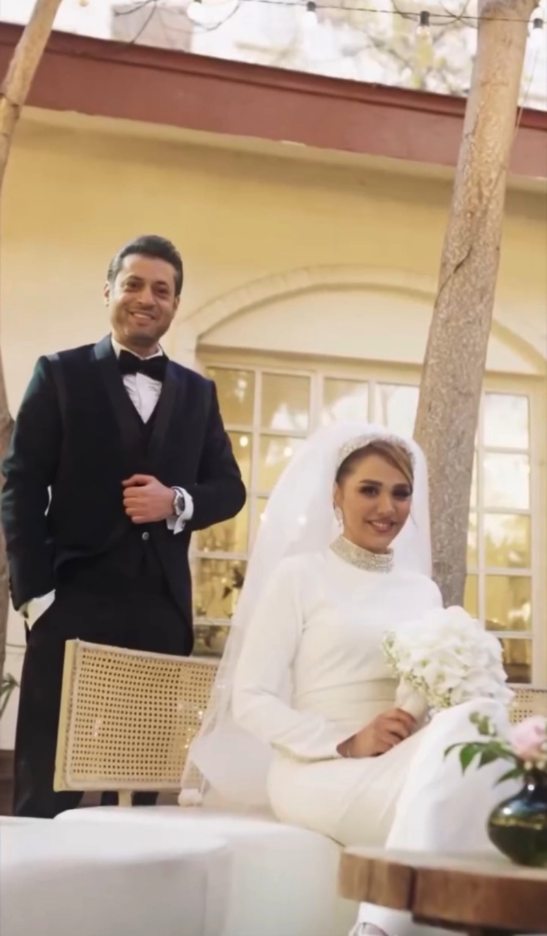 (عکس) روزبه معینی بازیگر سریال‌های تلویزیونی ازدواج کرد