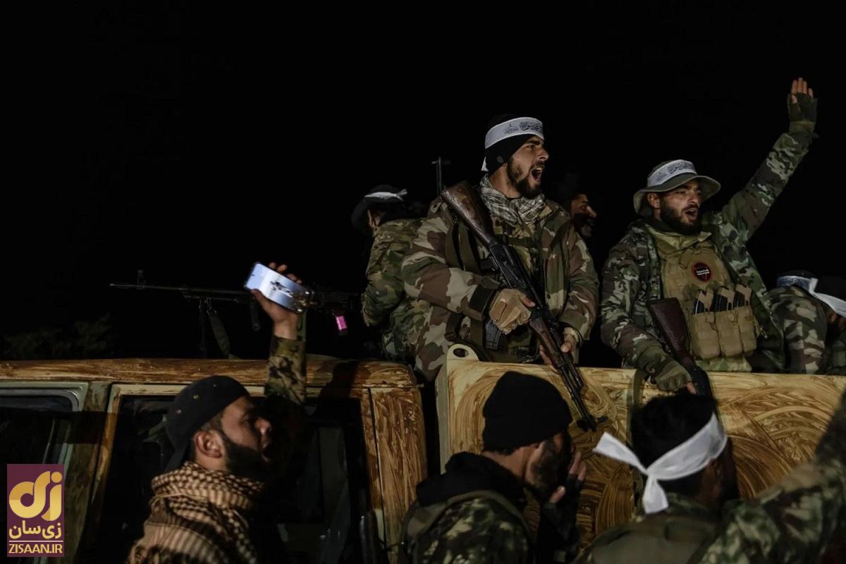 آخرین تحولات میدانی در سوریه؛ جولانی به ۲۱۸ کیلومتری کاخ بشار اسد رسید! آخرین تحولات میدانی در سوریه؛ جولانی به ۲۱۸ کیلومتری کاخ بشار اسد رسید!