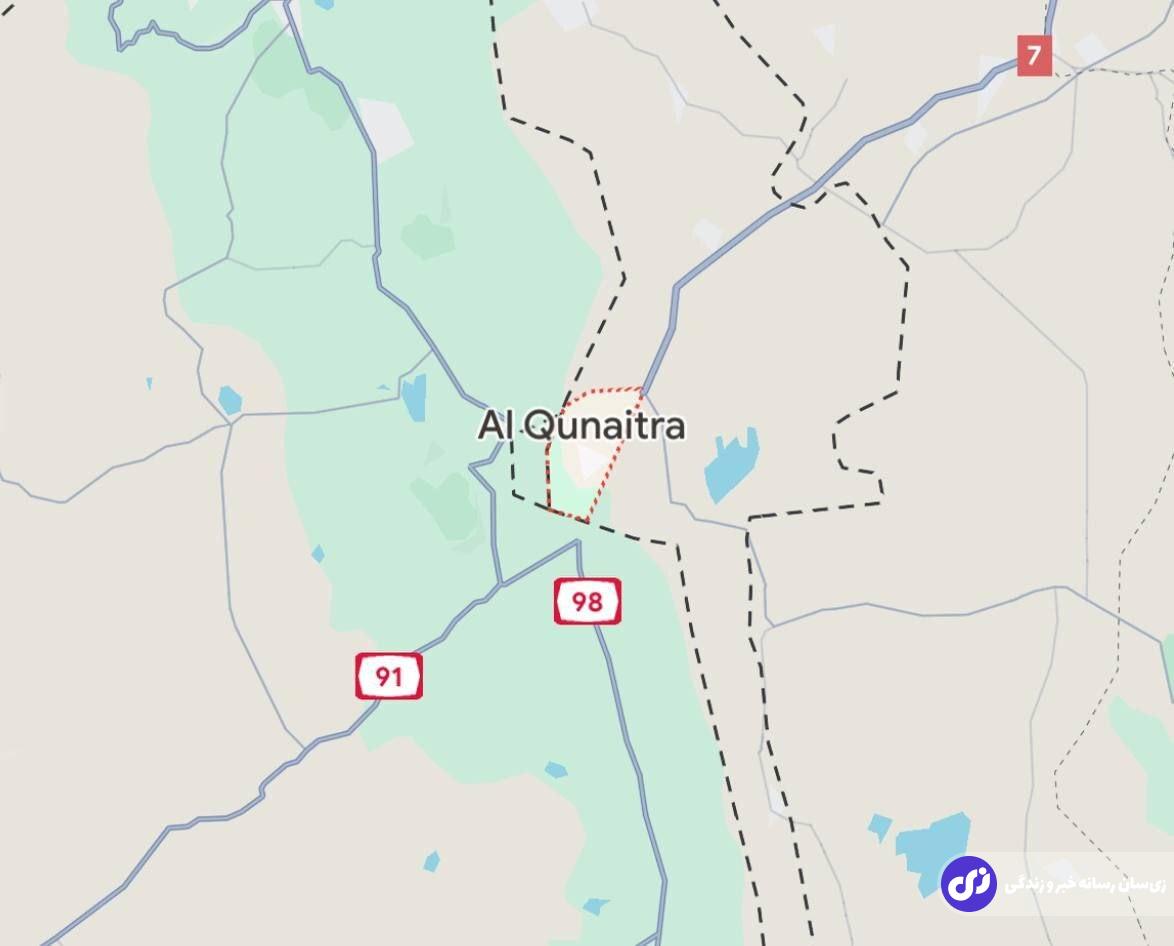 اسرائیل بخشی از خاک سوریه را تصرف کرد