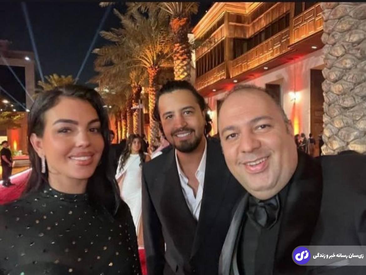 تصاویری | عکس‌هایی جذاب از تیپ و استایل شیک مهرداد صدیقیان، سمیرا حسن پور و علی اوجی در فستیوال فیلم عربستان