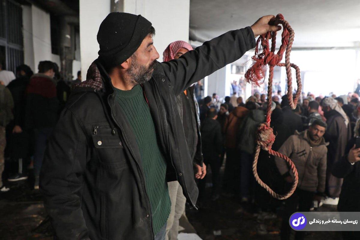 طناب دار در زندان صیدنایا در دمشق