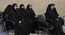 عکسی جدید از الهام چرخنده در بیت رهبری + عکس