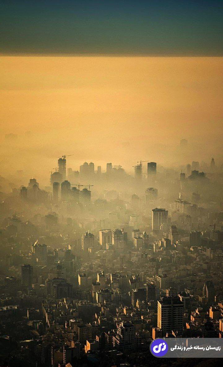 عکس | تصویر ترسناکی که امروز صبح از تهران گرفته شد