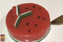 طرز تهیه ژله شب یلدا + ویدئو / ژله هندوانه‌ای را به این روش درست کنید