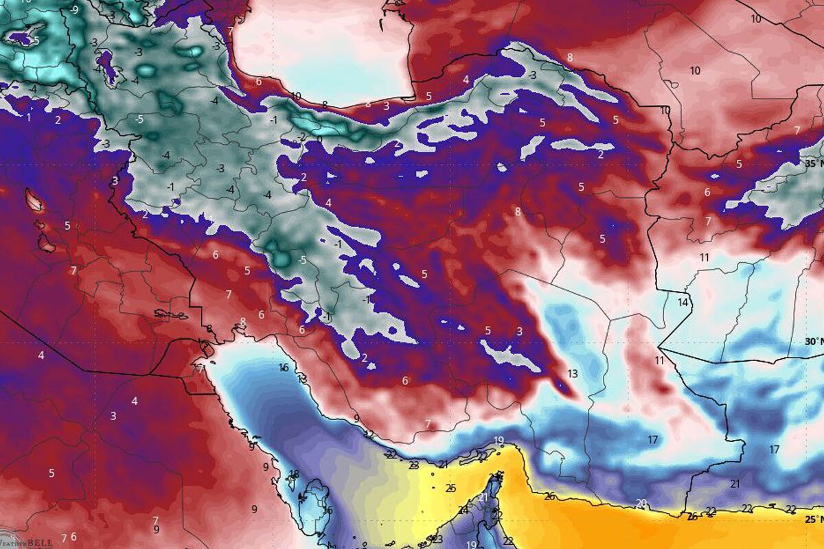 اولین یخبندان گسترده از اواخر این هفته!