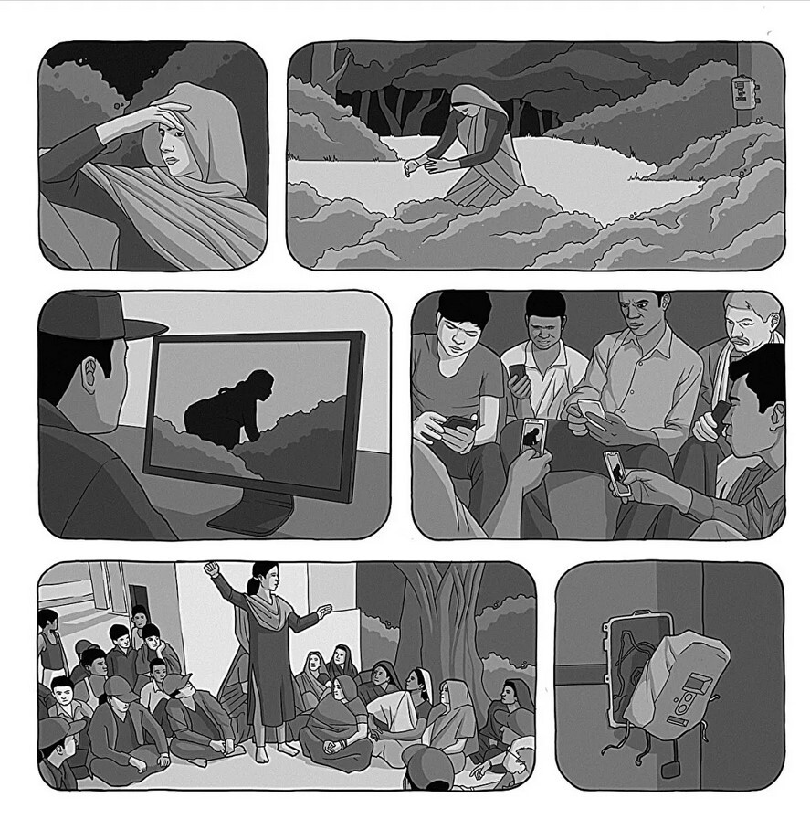 استفاده از وسیله‌ای عجیب برای آزار جنسی زنان در هند!