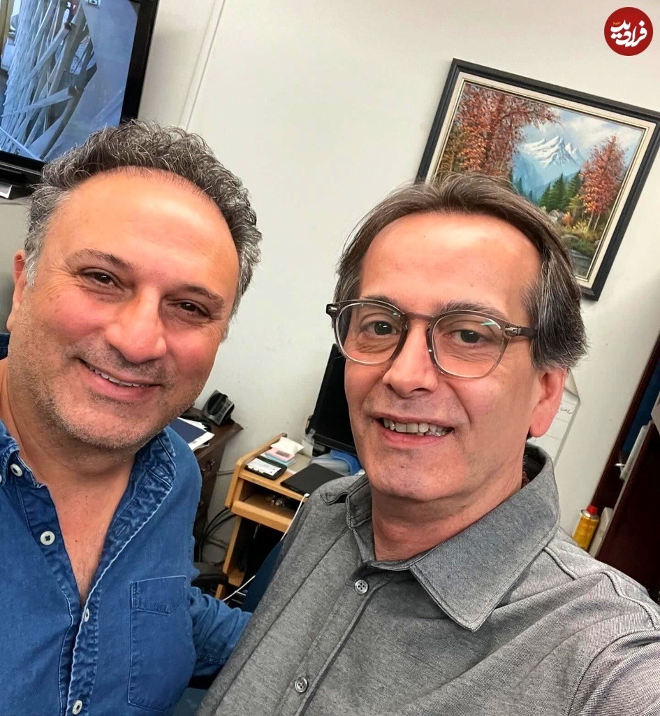 عکس | رامسین کبریتی در ۵۵ سالگی؛ «صابر پسر حشمت فردوس» بعد ۱۵ سال در کانادا