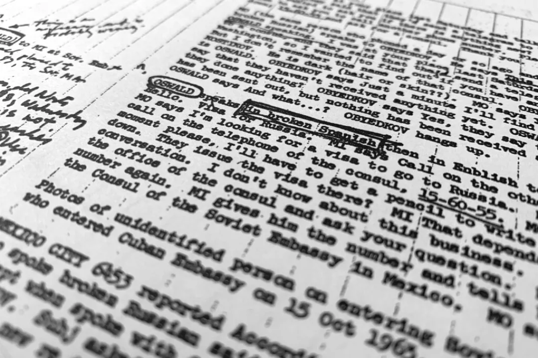 ۸ نکته کلیدی از اسناد ۶۰ هزار صفحهای محرمانه درباره «ترور کندی» ۸ نکته کلیدی از اسناد ۶۰ هزار صفحهای محرمانه درباره «ترور کندی»