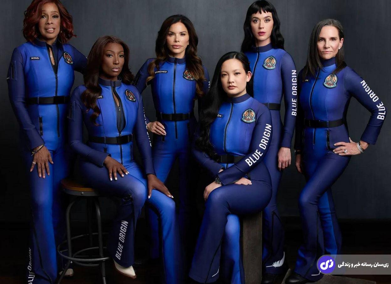 ویدئو | بوسه کیتی پری به خاک زمین پس از بازگشت از فضا