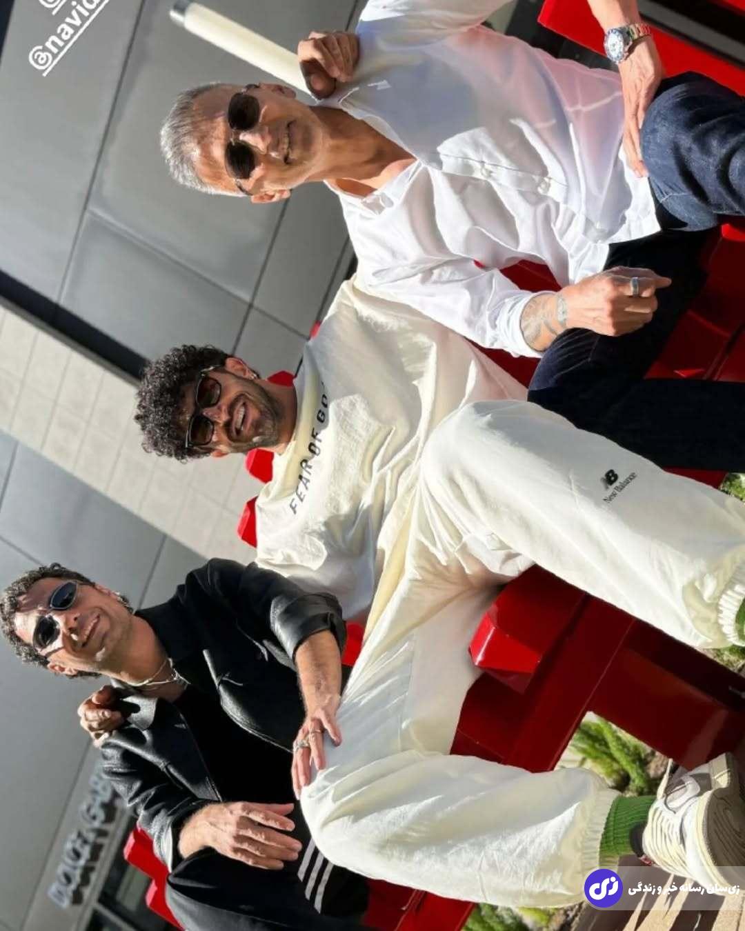 چرا تصویر نوید محمدزاده در کنار آیسان اسلامی جنجالی شد؟