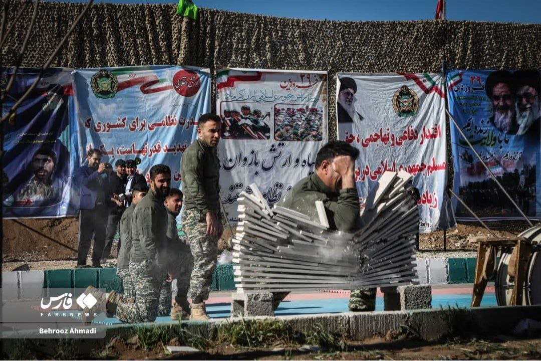 تصویر متفاوت از رژه روز ارتش که پربازدید شد