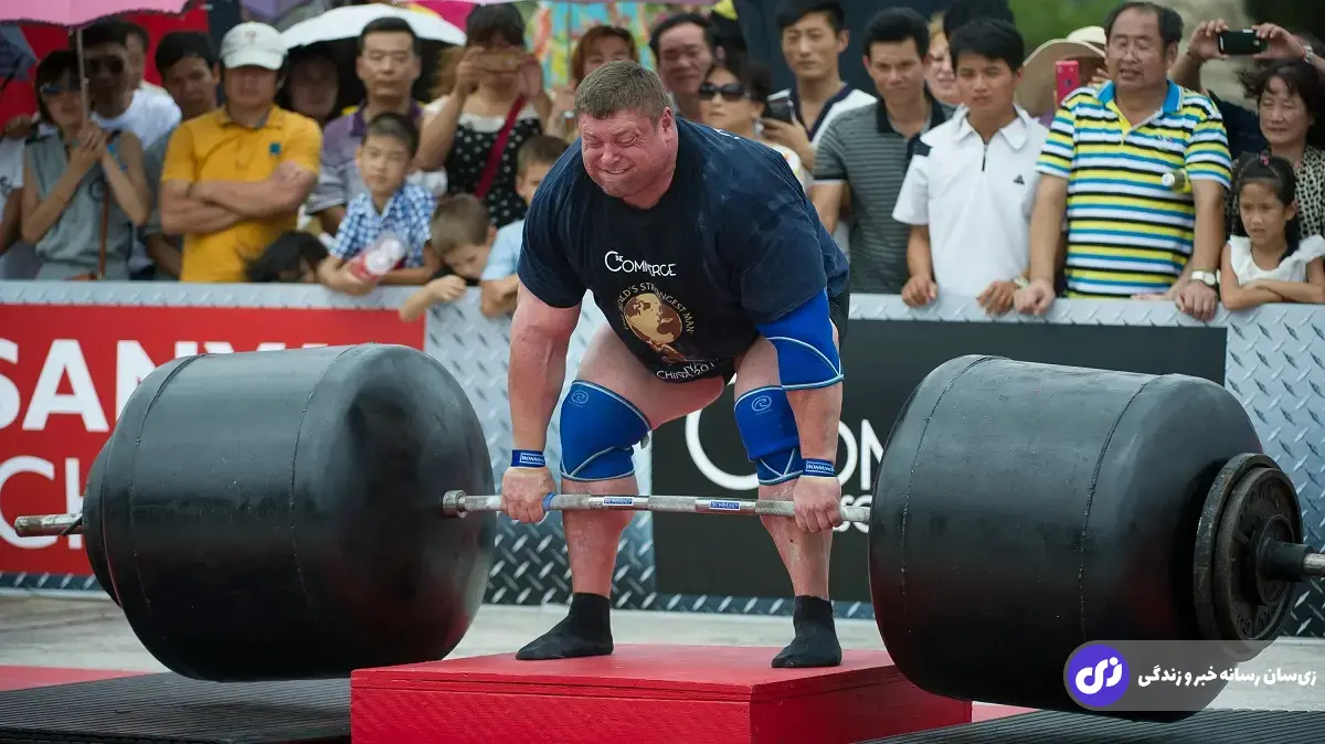 ژیدروناس ساویکاس؛ هیولای قدرتمند اهل لیتوانی و معروف به «پادشاه پرس بالا سر» که قویترین مرد تمامی ادوار تاریخ است ژیدروناس ساویکاس