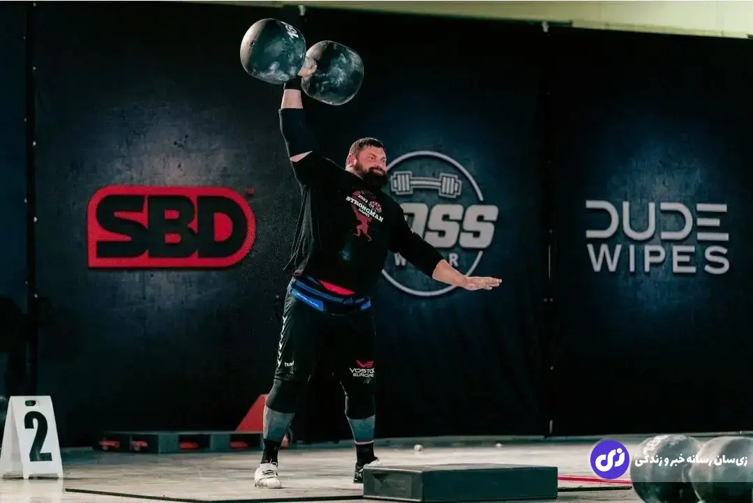 ژیدروناس ساویکاس؛ هیولای قدرتمند اهل لیتوانی و معروف به «پادشاه پرس بالا سر» که قویترین مرد تمامی ادوار تاریخ است ژیدروناس ساویکاس