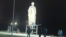 ماجرای افتادن مجسمه شهید رئیسی در اردبیل چه بود؟