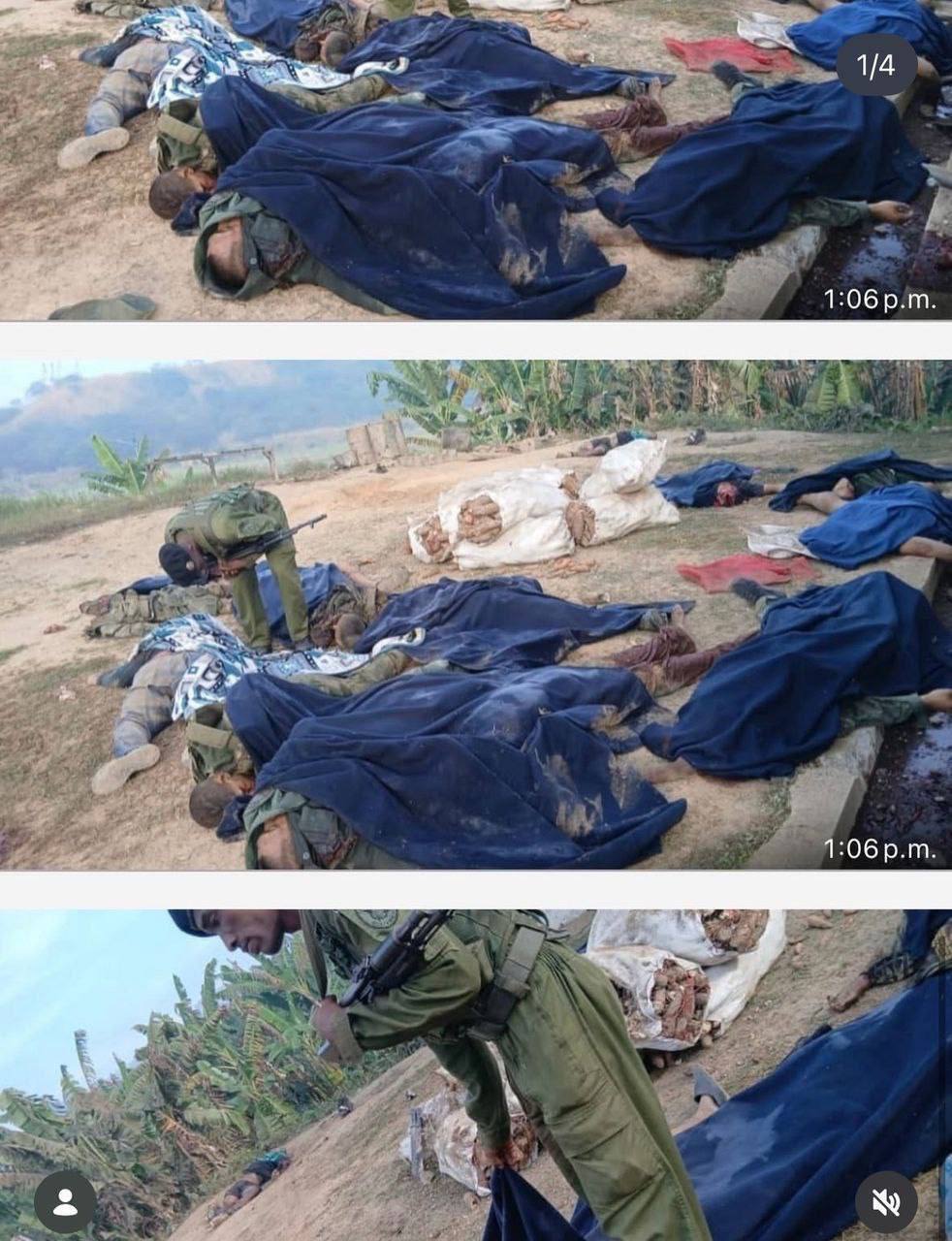 تصاویر +18 از کشته شدن محافظان شخصی مادورو توسط نیروهای دلتا فورس آمریکا