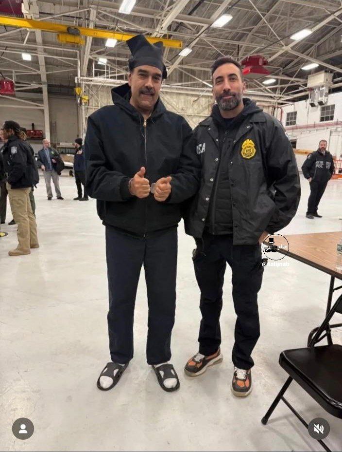 (عکس) ژست خاص مادورو در عکس جدیدش جلب توجه کرد