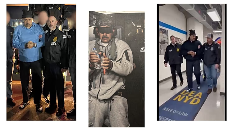 چرا مادورو پس از بازداشت با پوشش‌های متفاوت ظاهر شد؟