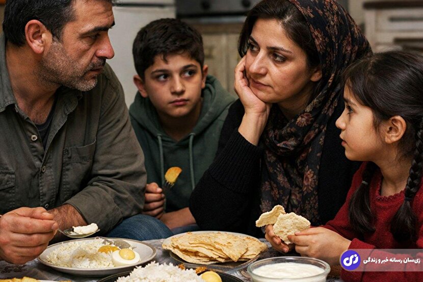 حقوقِ یک ماه، غذایِ یک هفته!