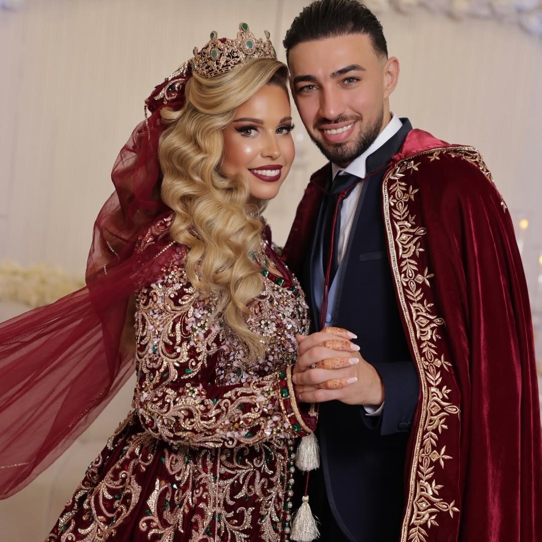 تصاویری از مراسم عروسی منیر الحدادی/ ماریا مارتینز همسر منیرحدادی کیست؟