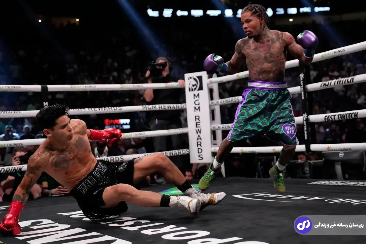 مبارزه جروونتا دیویس و رایان گارسیا در سال ۲۰۲۳؛ پربازدیدترین مبارزه نسل جدید بوکس با یک ناکاوت مرگبار؛ سکوت و قدرت خام در برابر هیاهو و شهرت مبارزه جروونتا دیویس و رایان گارسیا