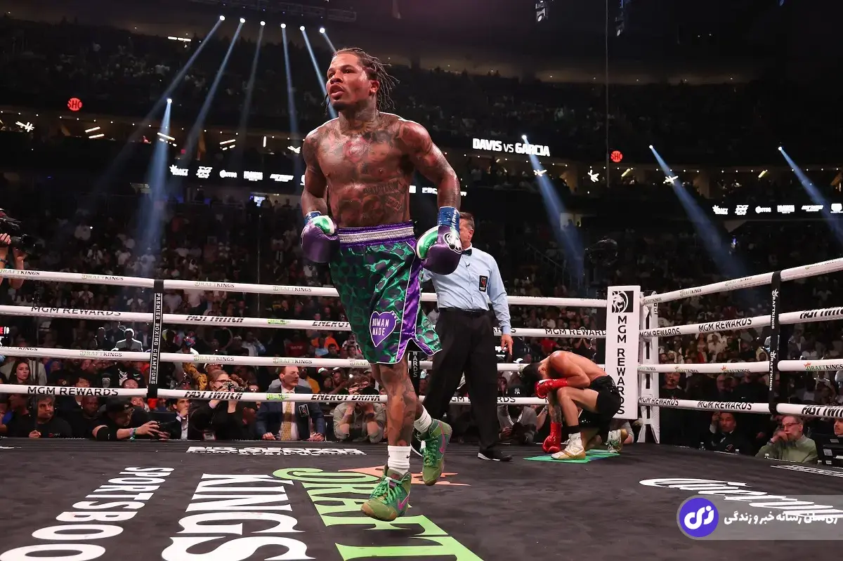 مبارزه جروونتا دیویس و رایان گارسیا در سال ۲۰۲۳؛ پربازدیدترین مبارزه نسل جدید بوکس با یک ناکاوت مرگبار؛ سکوت و قدرت خام در برابر هیاهو و شهرت مبارزه جروونتا دیویس و رایان گارسیا