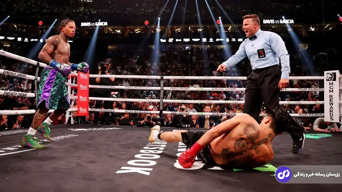 مبارزه جروونتا دیویس و رایان گارسیا در سال ۲۰۲۳؛ پربازدیدترین مبارزه نسل جدید بوکس با یک ناکاوت مرگبار؛ سکوت و قدرت خام در برابر هیاهو و شهرت مبارزه جروونتا دیویس و رایان گارسیا