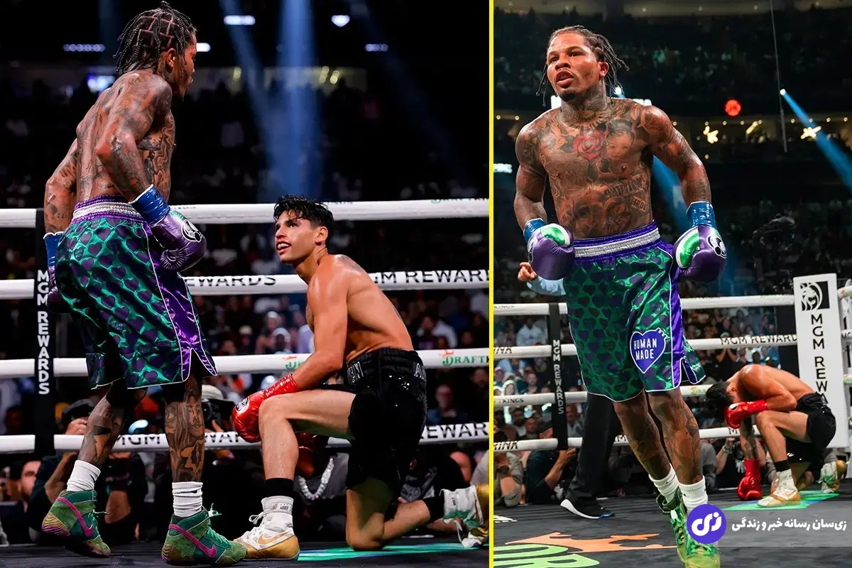 مبارزه جروونتا دیویس و رایان گارسیا در سال ۲۰۲۳؛ پربازدیدترین مبارزه نسل جدید بوکس با یک ناکاوت مرگبار؛ سکوت و قدرت خام در برابر هیاهو و شهرت مبارزه جروونتا دیویس و رایان گارسیا