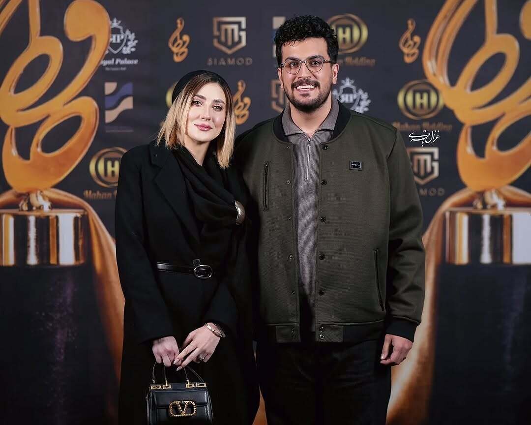 تصاویر امیرحسین قیاسی و همسرش پربازدیدترین تصاویر جشن حافظ شد