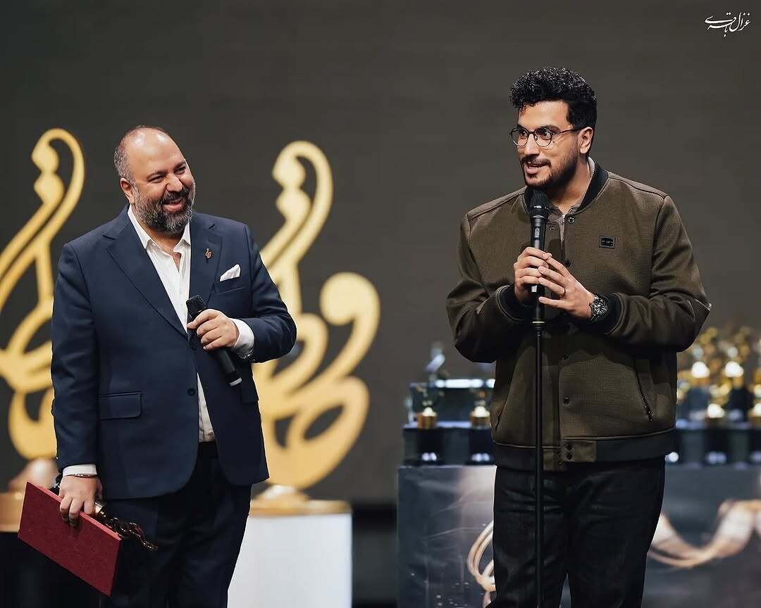 تصاویر امیرحسین قیاسی و همسرش پربازدیدترین تصاویر جشن حافظ شد