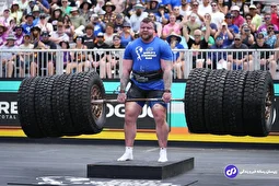 تام استالتمن؛ غول آرام اسکاتلندی معروف به «آلباتروس» که سه بار قویترین مرد جهان شد و توانست کنده ۲۲۹ کیلوگرمی را بالای سر پرس کند